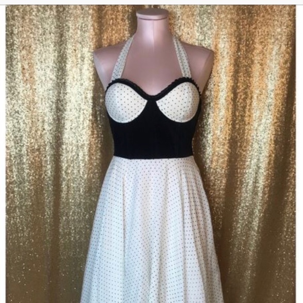Rockabilly Lip Service Devil Doll dress